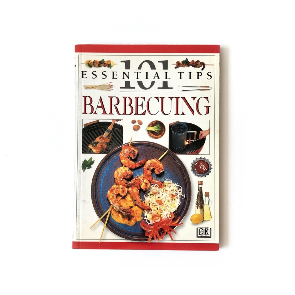 Essential Barbecuing Tips Cookbook Paperback Recipe Book by Marlena Spieler